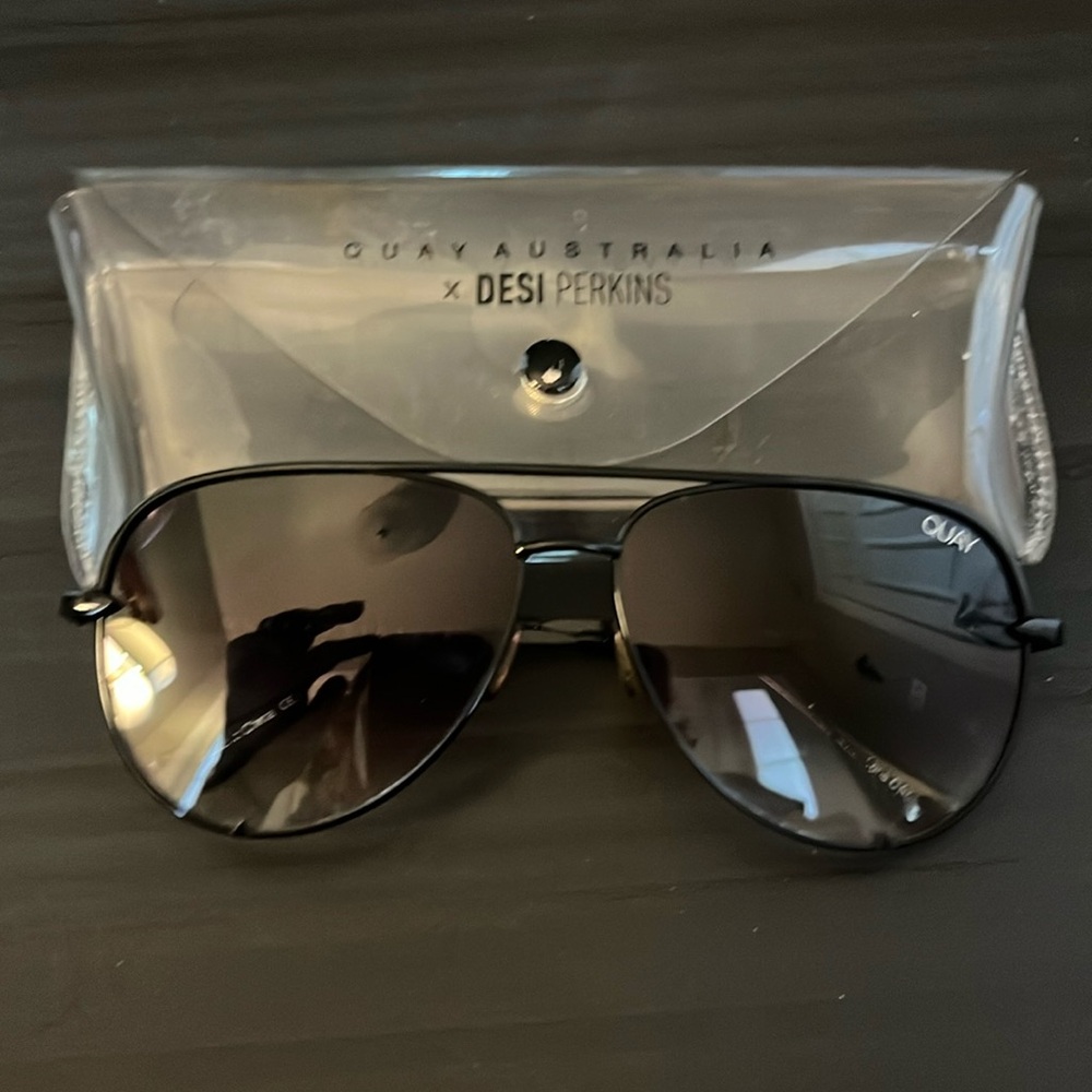 Quay Australia Black Sunglasses